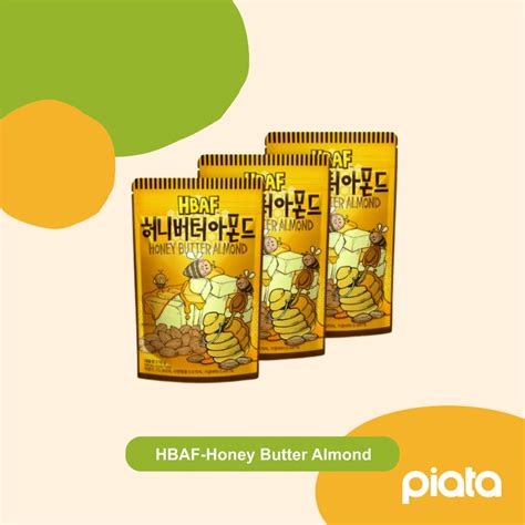 Jual Almond And Cashew Hbaf Rasa Honey Butter Almond Korean Almond