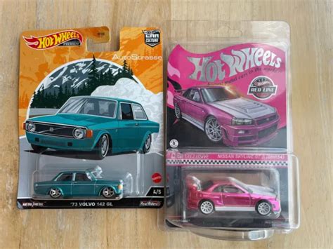 HOT WHEELS NISSAN Skyline GT R R34 RLC Exclusive Pink Edition Volvo 142GL 99 99 PicClick UK
