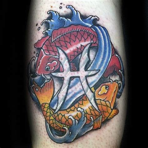 Cool Pisces Tattoos For Men Zodiac Tattoos Pisces Tattoos For