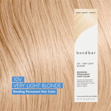 Bondbar 10v Very Light Blonde Bonding Permanent Crème Hair Color