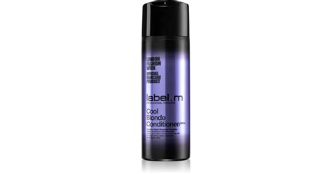Label M Cool Blonde Conditioner F R Blondes Haar Neutralisiert Gelbe Verf Rbungen Notino At