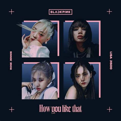 Blackpink How You Like That Album Cover 1 By Lealbum On Deviantart