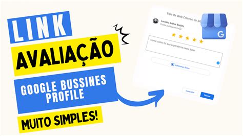 Como Criar Um Link para Avaliação no Google Meu Negócio