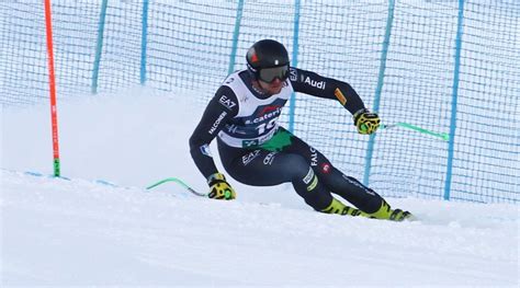 Sci Alpino Emanuele Buzzi Secondo Nel Superg Di Coppa Europa Studio