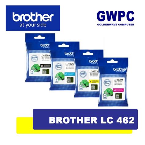 Brother LC 462 Original Cartridge Black Cyan Magenta Yellow LC462