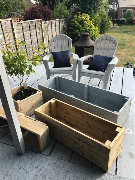 Wooden Garden Planter Veggie Planter We Are Delighted To Etsy UK