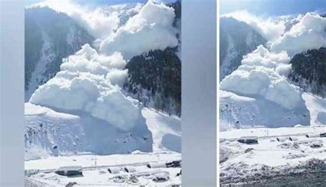 J K Avalanche Hits Jammu And Kashmirs Sonamarg Catch News