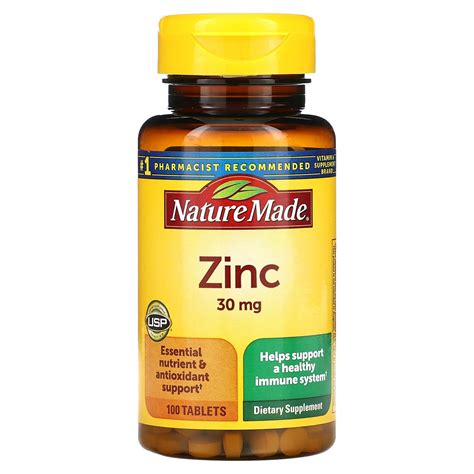 Nature Made Zinc Mg Tablets