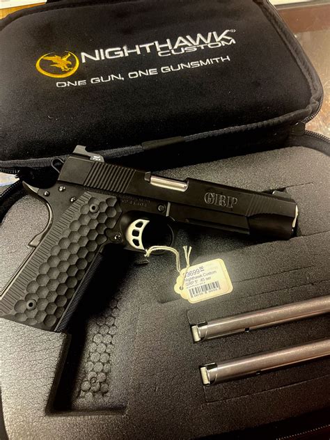 Nighthawk Custom Grp 45 Acp Government Model 5 C O P S Gunshop