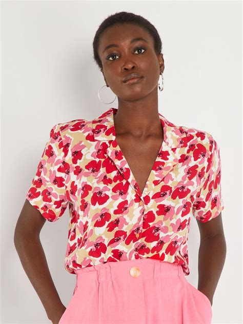 Blusa De Manga Corta Jdy Rosa Kiabi