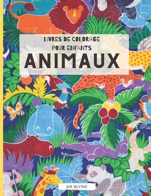 Livres De Coloriage Pour Enfants Animaux Livre De Coloriage D