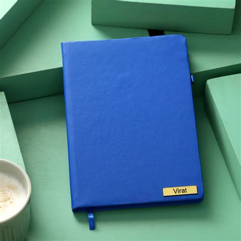 Buy/Send Personalized Blue Notebook Online- Ferns N Petals