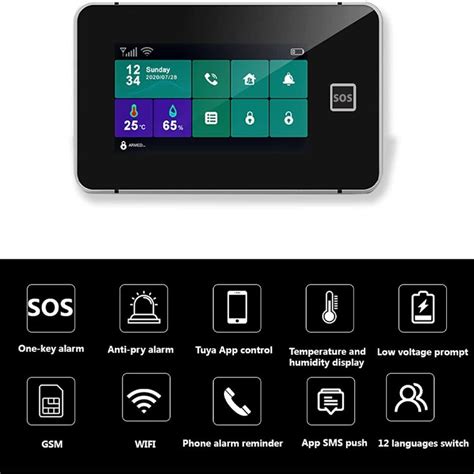 Schützen Sie Ihr Zuhause mit Tuya Smart WiFi und GSM 4G Alarmsystem