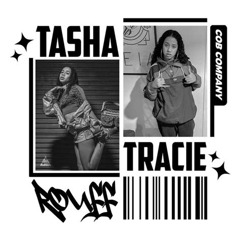 Tasha e Tracie em 2024 Rap Pôsteres de banda Frase rap