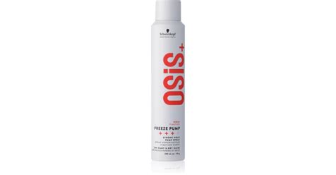 Schwarzkopf Professional Osis Freeze Pump Laque Cheveux Extra Fort