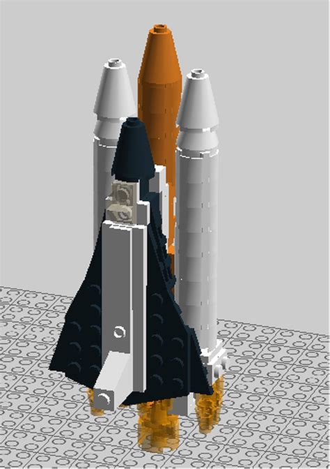 LEGO MOC Mini Space Shuttle by Dusty369 | Rebrickable - Build with LEGO