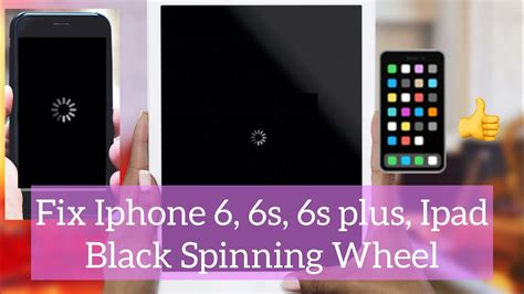 How To Fix Iphone And Ipad Black Screen Spinning Wheel Without Losing