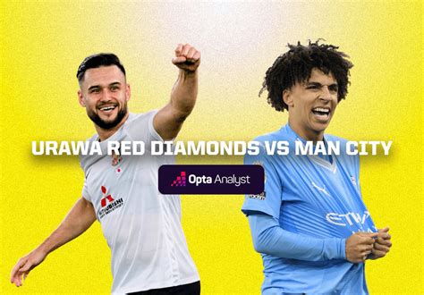 Urawa Red Diamonds Vs Manchester City Prediction Opta Analyst