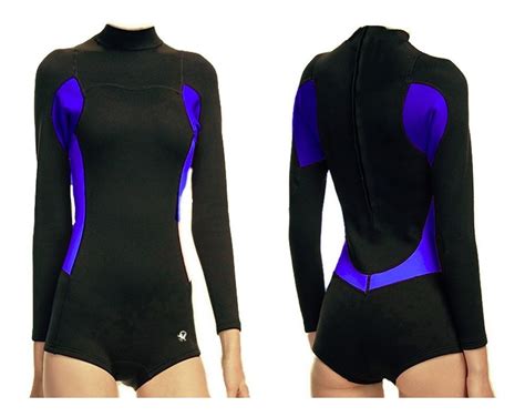 Traje De Baño Para Natacion Con Manga Larga Mujer Protec Uv 750 00