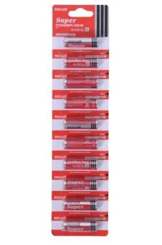 Maxell Super AA R06 1 5V Zinc Round At Rs 150 Pack In Bengaluru ID