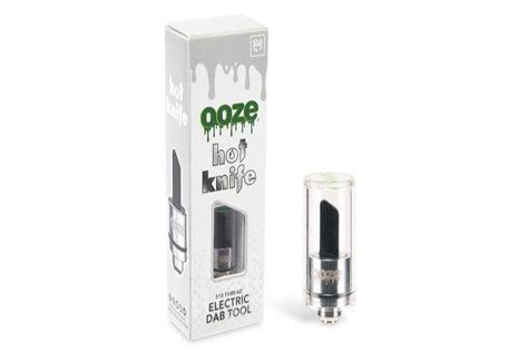 Ooze New Hot Knife 510 Thread Electric Dab Tool LED Spotlight Silver WholesomeCo