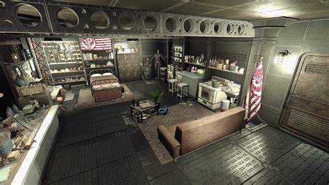 Faction Housing Overhaul Prydwen Quarters At Fallout 4 Nexus Mods