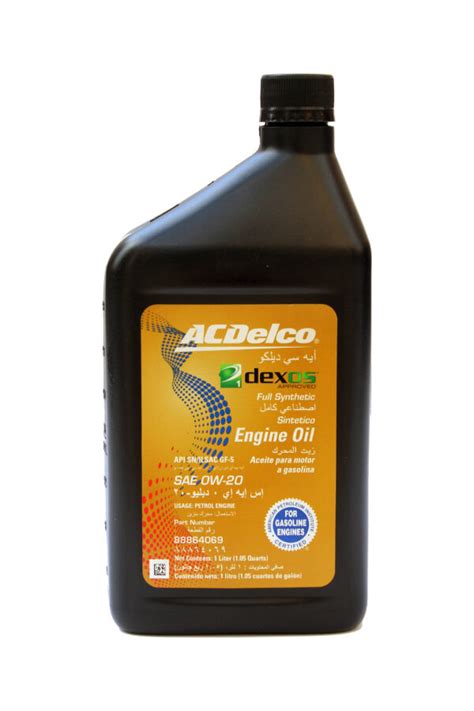 0W20 DEXOS1 GEN2 – FULL SYNTHETIC OIL – 1L*12 – ACDELCO – USA – KamalHibri