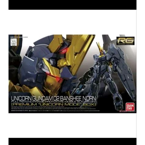 Jual Rg Unicorn Gundam 02 Banshee Norn Shopee Indonesia