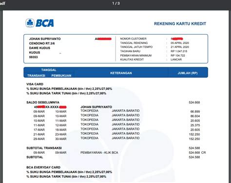 9 Cara Cek Pembayaran Kartu Kredit BCA Lengkap Mutaeasy