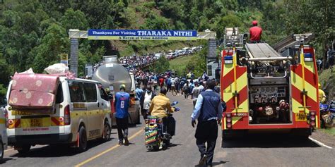 Several Injured In Road Accident Along Meru Nairobi Highway Nation