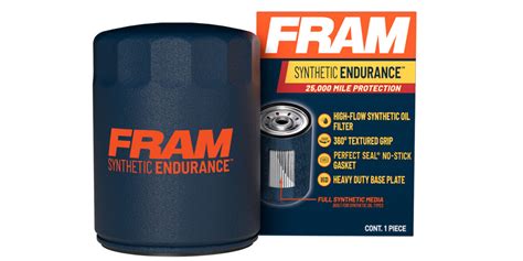 FRAM Launches FRAM Synthetic Endurance Oil Filter