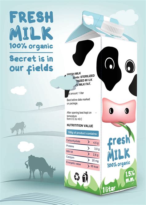 Milk Carton Design on Behance