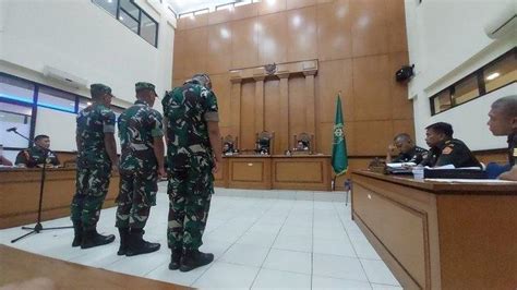 3 Oknum Anggota Tni Ad Yang Culik Dan Bunuh Pemuda Aceh Divonis Penjara