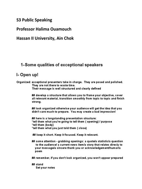 Public Speaking Syllabus Pdf Public Speaking Jokes