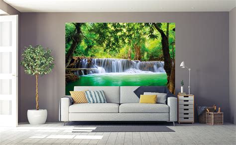 Great Art Xxl Poster Wasserfall Feng Shui Wandbild Dekoration