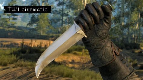 Witchers Knife At The Witcher 3 Nexus Mods And Community