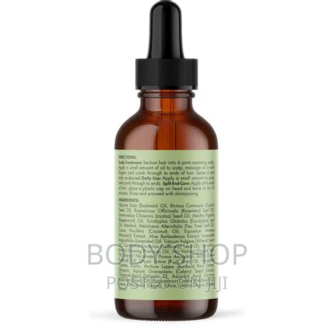 Mielle Rosemary Mint Hair Strengthening Oil With Biotin In Spintex Hair Beauty Body Shop