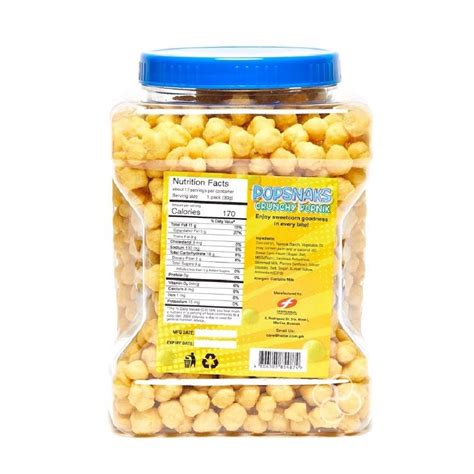 Popsnaks Crunchy Popnik 520g Shopee Philippines