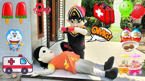 Drama Badut Lucu Squid Game Sakit Perut Di Pompa Boboiboy Sampai Buncit