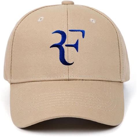 Nouveau Tennis Star Roger Federer Casquette 3D Broderie Papa Casquettes