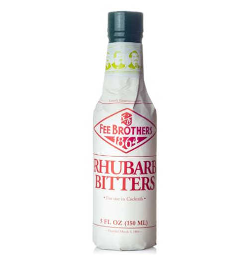 Rượu Fee Brothers Rhubarb Bitters 150ml MỘc An Market Rượu Và