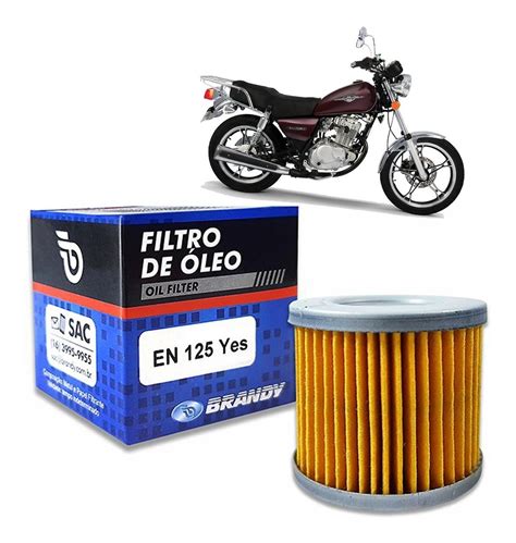 Filtro de Óleo Suzuki EN 125 Yes GN 125 Intruder AN 125 Burgman