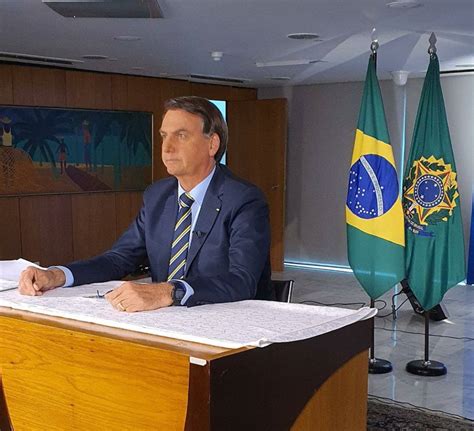 Em Pronunciamento Bolsonaro Critica Fechamento De Escolas Ataca