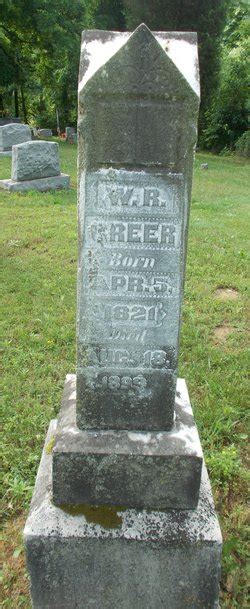 William R Greer Find A Grave Memorial