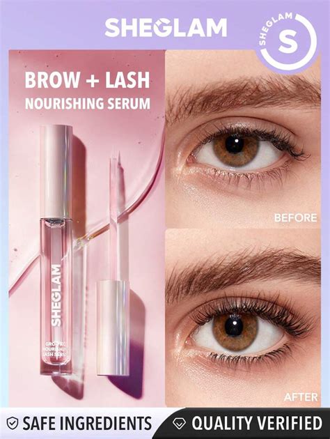 Sheglam Gro Pro Nourishing Lash Serum Clear Brow Serum Easy To Apply