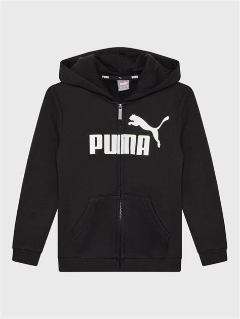 Puma Bluza Essentials Big Logo Czarny Regular Fit Modivo Pl