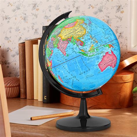 World Globe With Countries