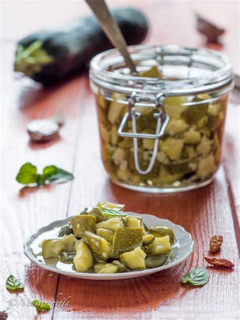 Zucchine Sott Olio Croccanti Ricetta Di Nonna Tina Mastercheffa