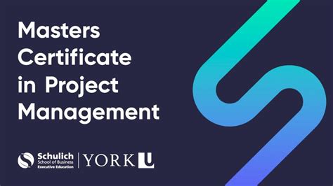 Masters Certificate In Project Management YouTube