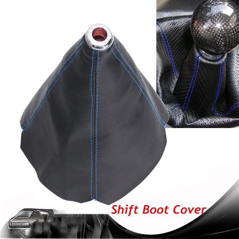 Universal Car Pvc Leather Gear Manual Gaiter Shifter Shift Boot Cover